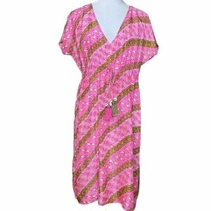 Figue 100% Silk Dress/Beach Cover-Up. Size Small